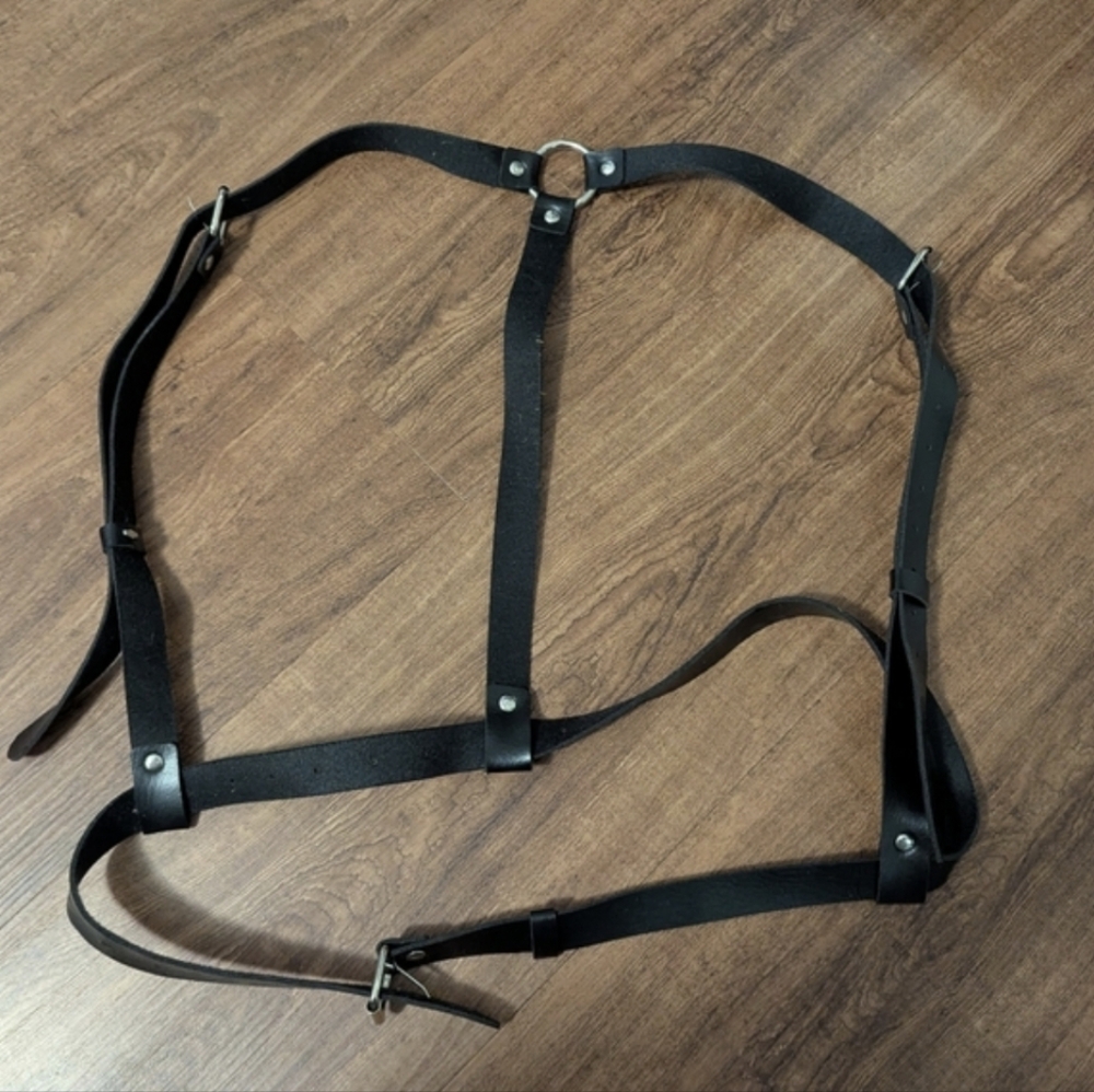 Chest Harness - Faux Leather Accessory🍂 - Picture 7 of 7